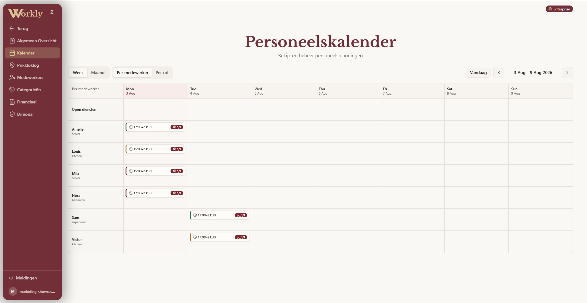 Plannen zonder spreadsheet